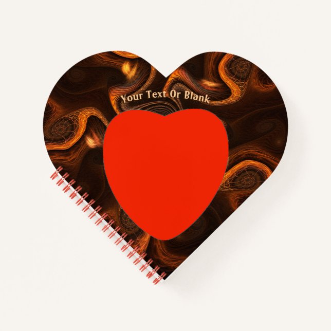 Mexikanische Schokolade - Valentinstag Notizbuch (Vorderseite)