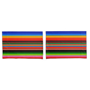 Mexikanische Serape-Decke Fiesta Südwestlich Kissenbezug