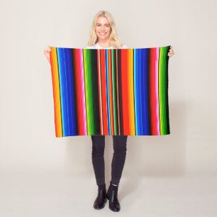 Mexikanische Serape-Decke Fleecedecke