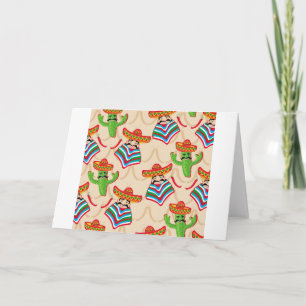 mexikanische Siesta Karte