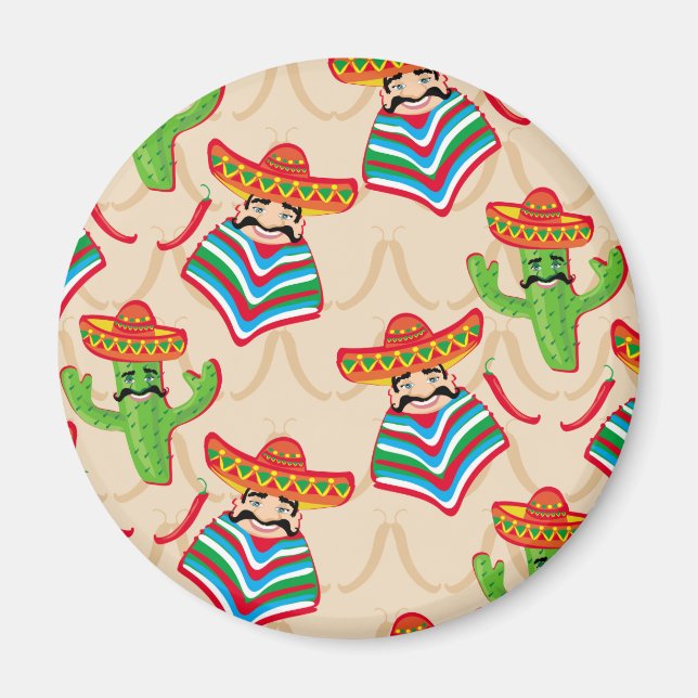 mexikanische Siesta Magnet (Vorne)