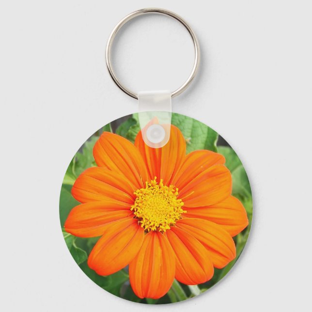 mexikanische Sonnenblume Schlüsselanhänger (Vorderseite)