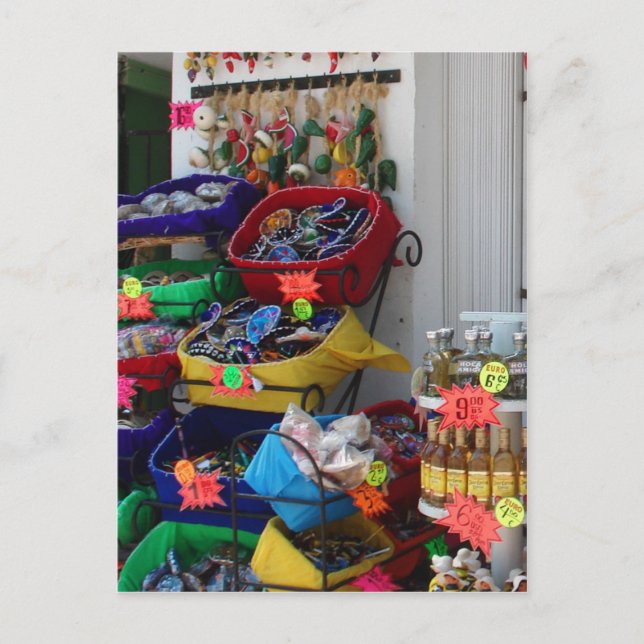 mexikanische Souvenirs Postkarte (Vorderseite)
