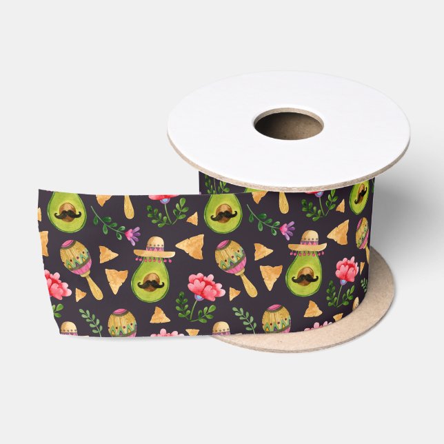 mexikanische Spicy Fiesta Ribbon Satinband (Spule)