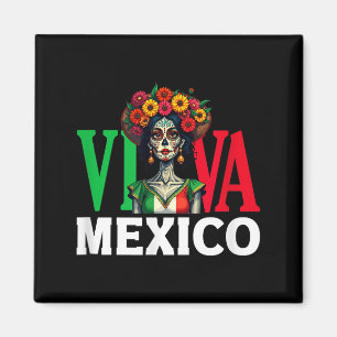 Mexikanische Stolzflagge Mexiko Wurzeln Erbe Magnet
