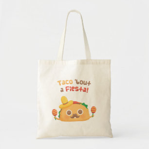 Mexikanische-Taco-Party-Wortspiel-Humor-Tasche Tragetasche