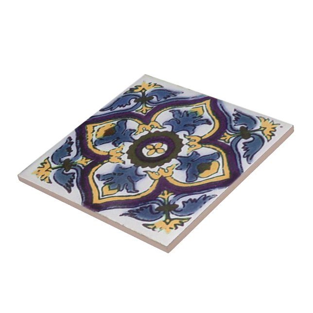 Mexikanische Talavera-Stilgruppe Fliese (Seite)