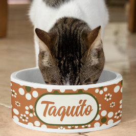 mexikanische Terrakotta-Blume Napf