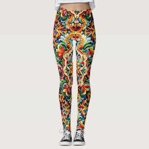 Mexikanische Villa Leggings