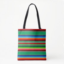 Mexikanische Zarape Serape Streifen-Tasche