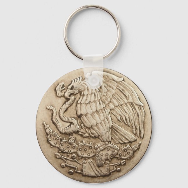 Mexikanischer Adler Schlüsselanhänger (Vorderseite)