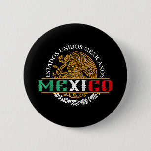 Mexikanischer Adlermantel Mexiko Aguila Escudo Na Button