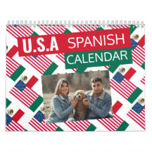 Mexikanischer Amerikaner 2025 Spanischer Kalender