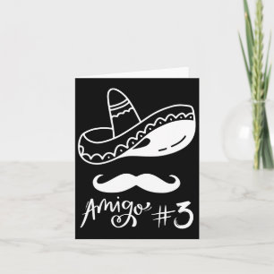 Mexikanischer Amigo #3 Gruppen-Matching Cinco De M Karte