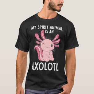 mexikanischer Amphibiensalamander Mein Geisttier i T-Shirt