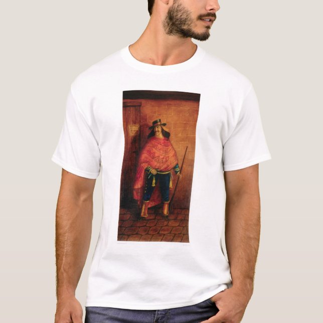 Mexikanischer Bandit Joaquin Murieta (0076A) T-Shirt (Vorderseite)