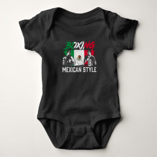 Mexikanischer Boxer Boxer Fighter Baby Strampler