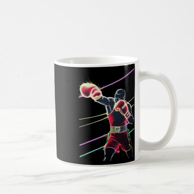 Mexikanischer Boxneon Kaffeetasse (Rechts)