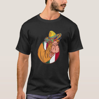 Mexikanischer Camel Hat Sombrero Funny Camel Life  T-Shirt