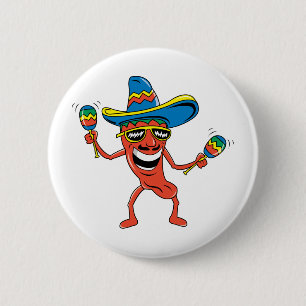 Mexikanischer Chili-Pfeffer Button