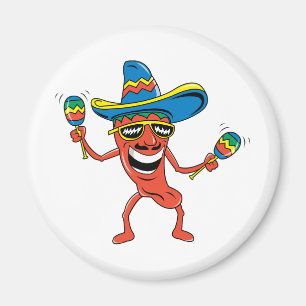 Mexikanischer Chili-Pfeffer Magnet