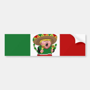 mexikanischer Donald Trump Autoaufkleber