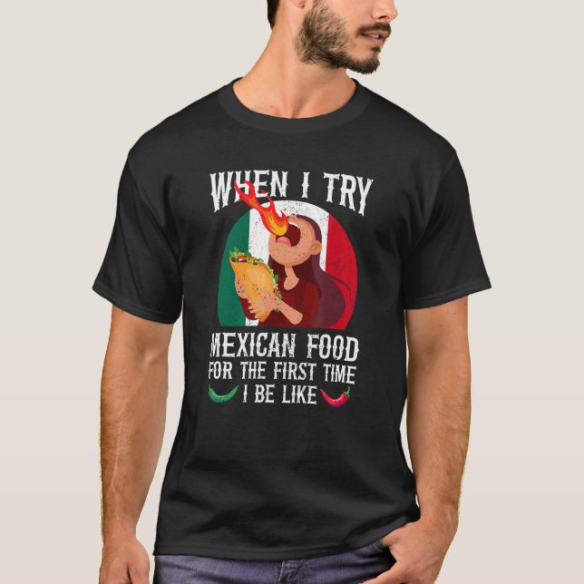 mexikanischer Feinschmecker mit Gewürzspezialitäte T-Shirt (Vorderseite)
