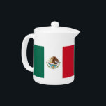 mexikanischer Flaggenteapot<br><div class="desc">Fügen Sie Ihrer Teesammlung eine Touch mexikanisches Erbe hinzu mit unserem exklusiven Teekessel mit mexikanischer Flagge! Dieser Teekessel mit viel Liebe zum Detail ist mehr als nur ein funktioneller Gegenstand, er ist ein Fest der lebendigen mexikanischen Kultur und der reichen Traditionen. Das auffallende Design zeigt die ikonische mexikanische Fahne und...</div>