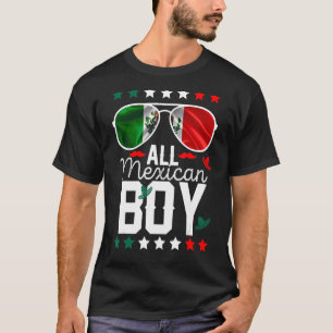 Mexikanischer Junge Mexikanischer Unabhängigkeitst T-Shirt