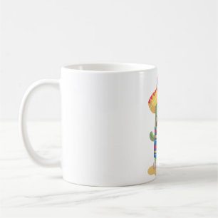 Mexikanischer Kakteen mit Mustache und Sombrero-Hu Kaffeetasse