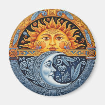 Mexikanischer Mond und Sun Magnet