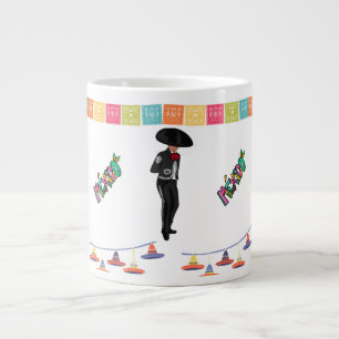 Mexikanischer Party-Kaffeebecher Jumbo-Tasse