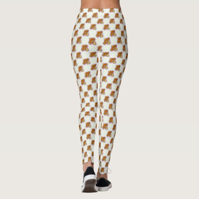 Mexikanischer Skull Leggings (Rückseite)