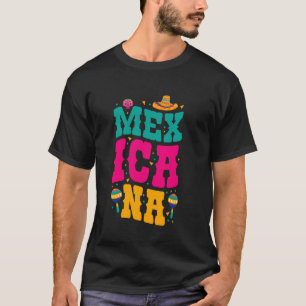 MEXIKANISCHER SPAß MARACAS SOMBRERO MEXIKO STOLZ T-Shirt