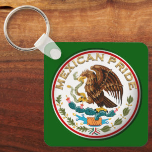 Mexikanischer Stolz (Adler aus der mexikanischen F Schlüsselanhänger