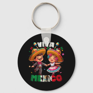 Mexikanischer Unabhängigkeitstag Viva Mexico Schlüsselanhänger