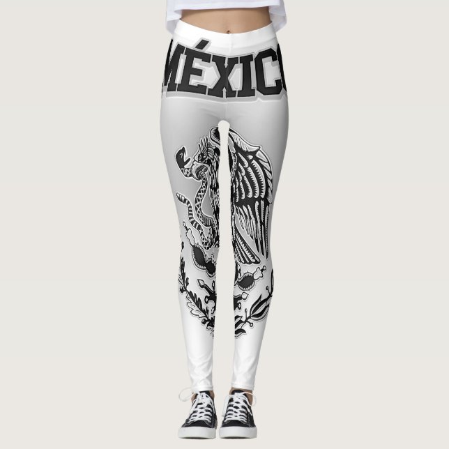Mexikanischer Wappen Leggings (Vorderseite)