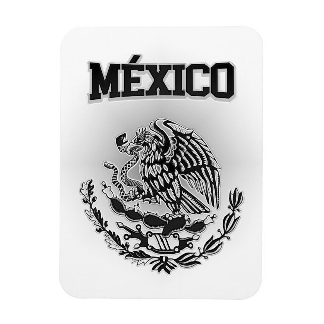 Mexikanischer Wappen Magnet (Vertikal)
