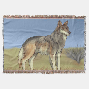 Mexikanischer Wolf Decke