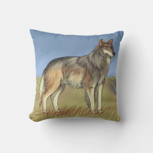 Mexikanischer Wolf Kissen