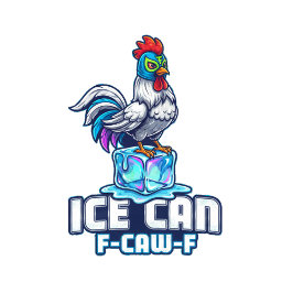 Mexikanischer Wrestler Chicken ICE Can F-Caw-F T-Shirt