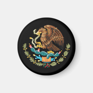 Mexikanisches Adlerwappen / Flagge Magnet