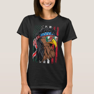 Mexikanisches amerikanisches Shirt Mexiko USA Flag
