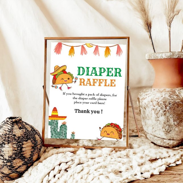 Mexikanisches Baby-Diaper Tombola Baby-Dusche-Spie Poster (Von Creator hochgeladen)