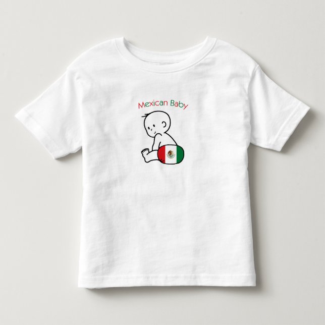 Mexikanisches Baby Kleinkind T-shirt (Vorderseite)