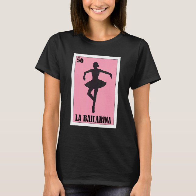 mexikanisches Ballett La Bailarina T-Shirt (Vorderseite)