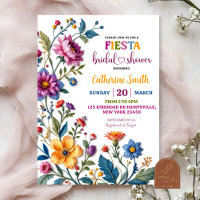 mexikanisches Blumenmuster Stickerei-Brautparty