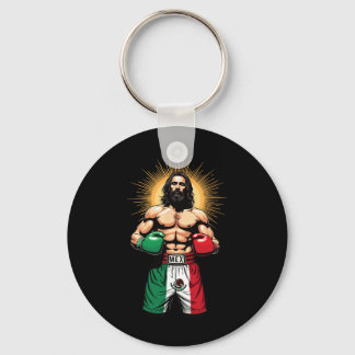 Mexikanisches Boxen Jesus Christ Mex Boxing Shorts Schlüsselanhänger