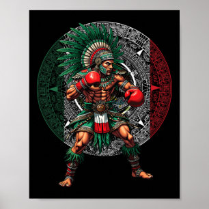 Mexikanisches Boxen Poster