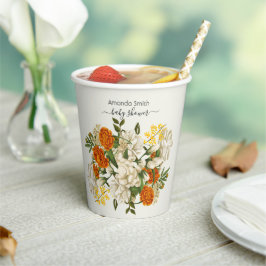 Mexikanisches Cinco De Mayo Babydusche Pappbecher